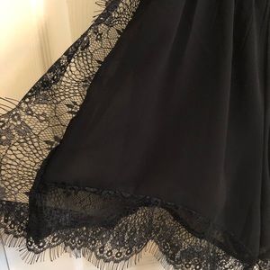 3/$15 bundles - Black Lace Romper Large
